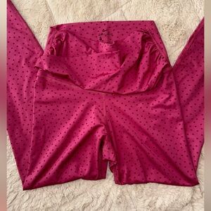 Nike Women Yoga Dots Twist 7/8 Pants Leggings